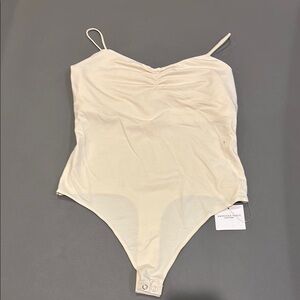 American Eagle Outfitters Light Tan Bodysuit